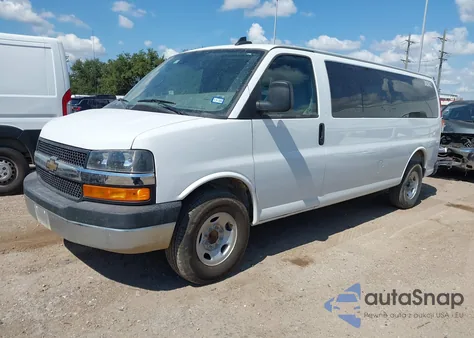 2025 Chevrolet Express Passenger Rwd 3500 Extended Wheelbase Lt z USA, uszkodzony, nr VIN 1GAZGPF75S1106367